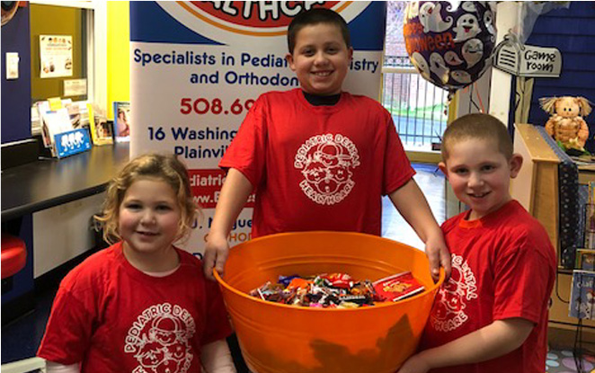 You made the Halloween Candy Buyback Program a HUGE success and saved your teeth!