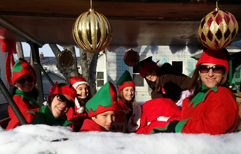 Buddy Beaver sighting in North Attleboro parade!